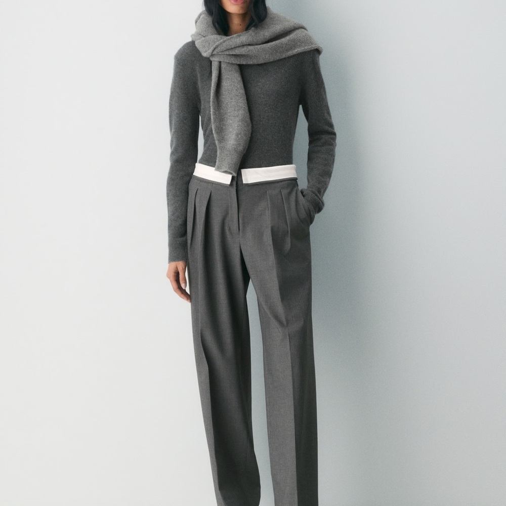 Aritzia Charcoal Gray Women's Trousers